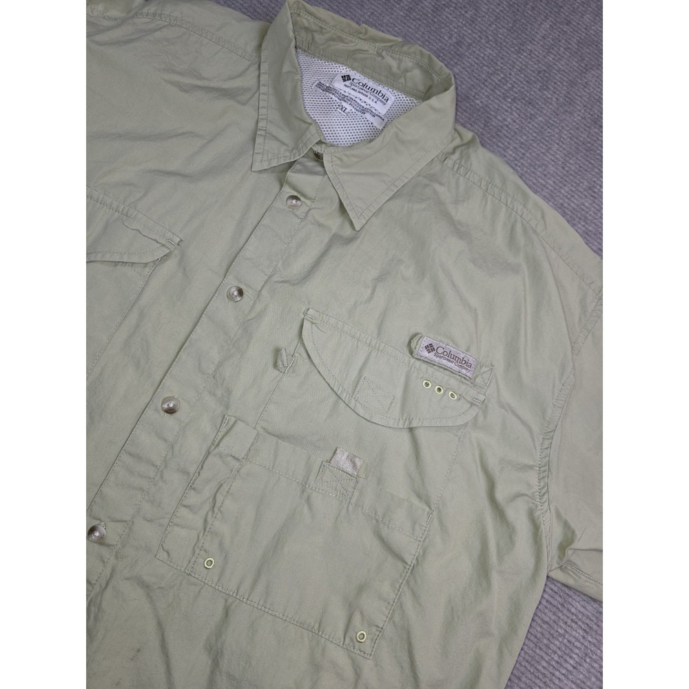 Columbia Men's PFG Fishing Outdoors Camping Vented Back Lightweight Pockets XL - Picture 3 of 15